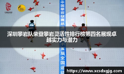 深圳攀岩队荣登攀岩灵活性排行榜第四名展现卓越实力与潜力