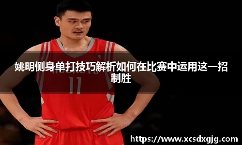姚明侧身单打技巧解析如何在比赛中运用这一招制胜
