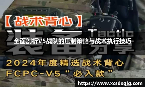 全面剖析V5战队的压制策略与战术执行技巧