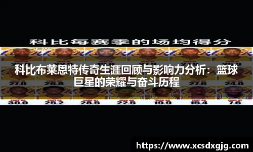 科比布莱恩特传奇生涯回顾与影响力分析：篮球巨星的荣耀与奋斗历程